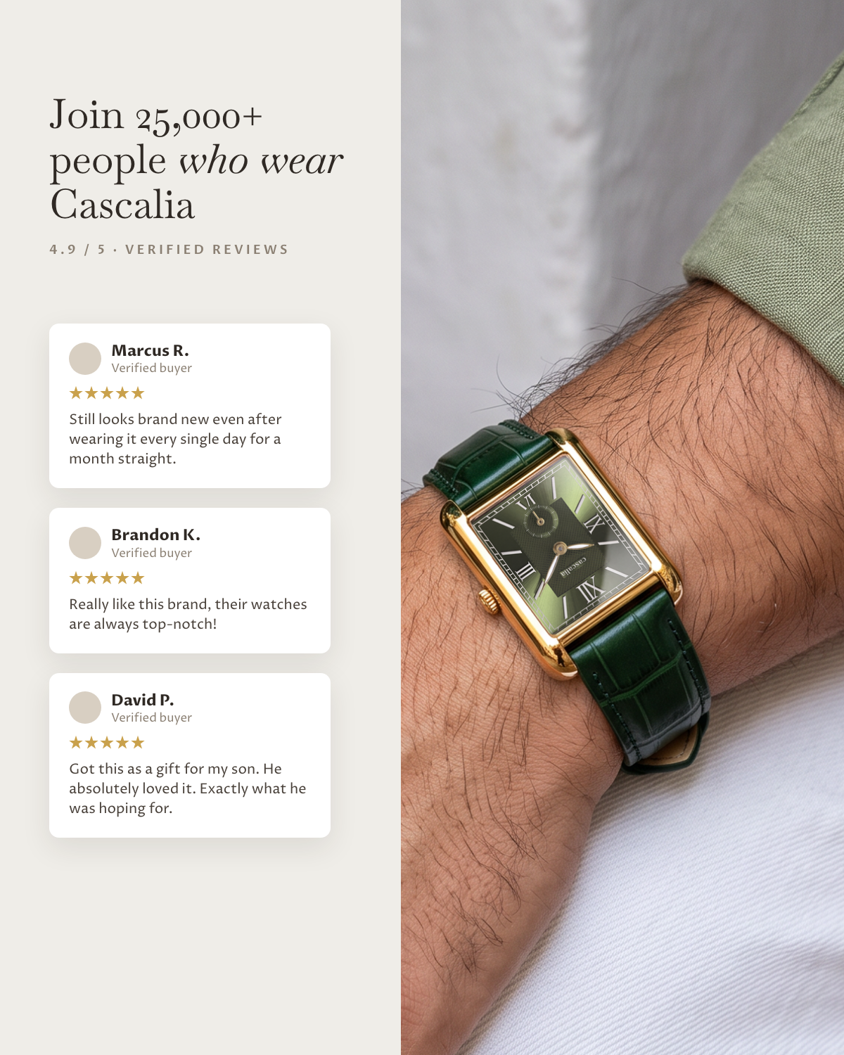 Arco Gold Green