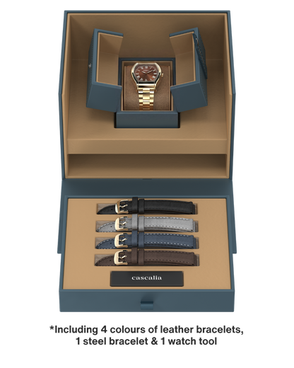 Caratello Gold Automatic Brown