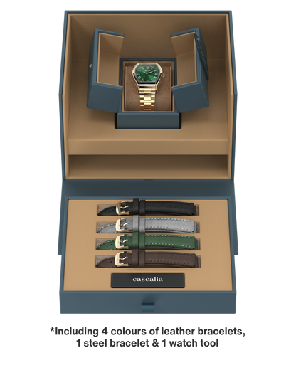 Caratello Gold Automatic Green