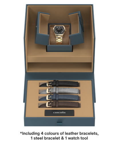 Caratello Gold Automatic Black
