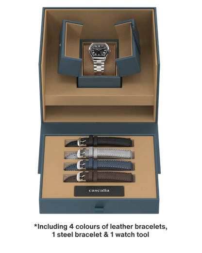 Caratello Steel Automatic Black