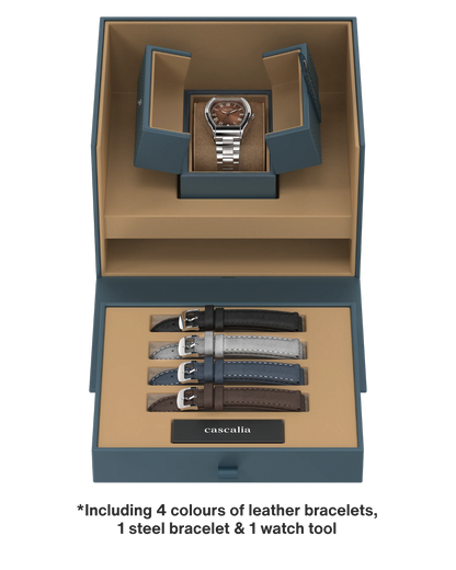 Caratello Steel Automatic Brown