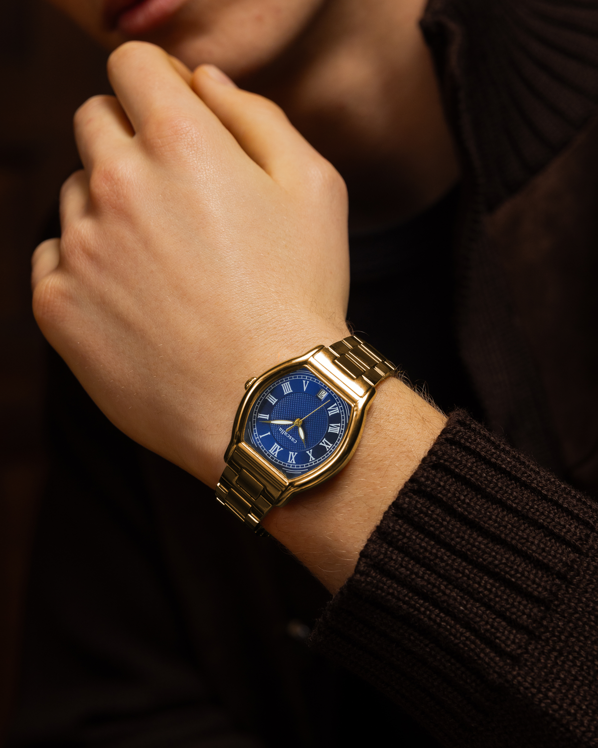 Caratello Gold Automatic Blue