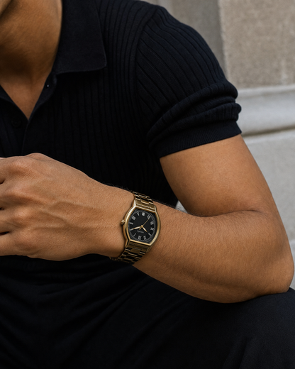 Caratello Gold Automatic Black