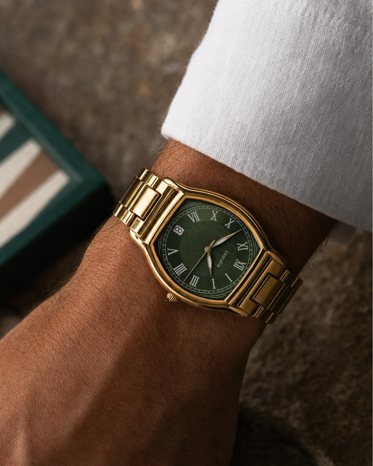 Caratello Gold Automatic Green
