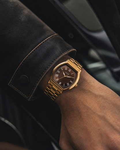 Caratello Gold Automatic Brown