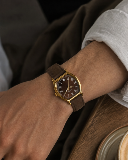 Caratello Gold Automatic Brown