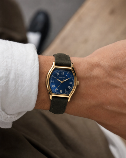 Caratello Gold Automatic Blue