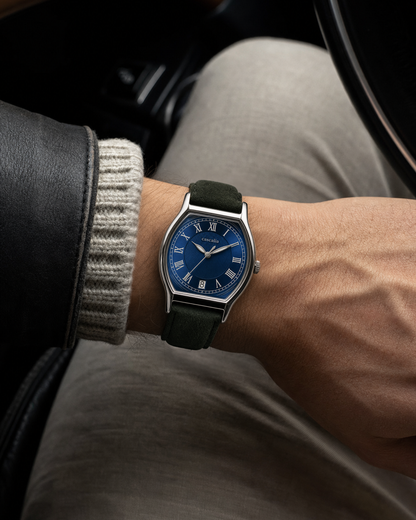 Caratello Steel Automatic Blue