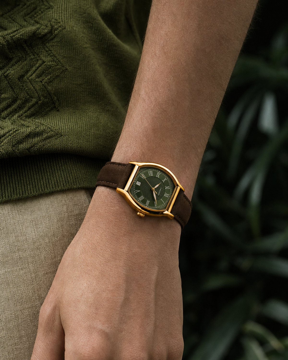 Caratello Gold Automatic Green