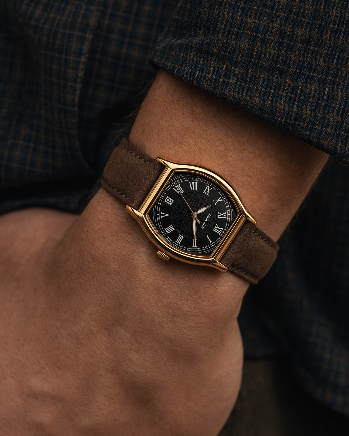 Caratello Rosegold Automatic Black