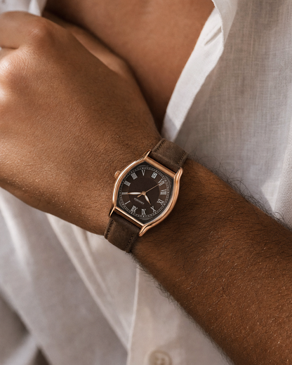 Caratello Rosegold Automatic Brown