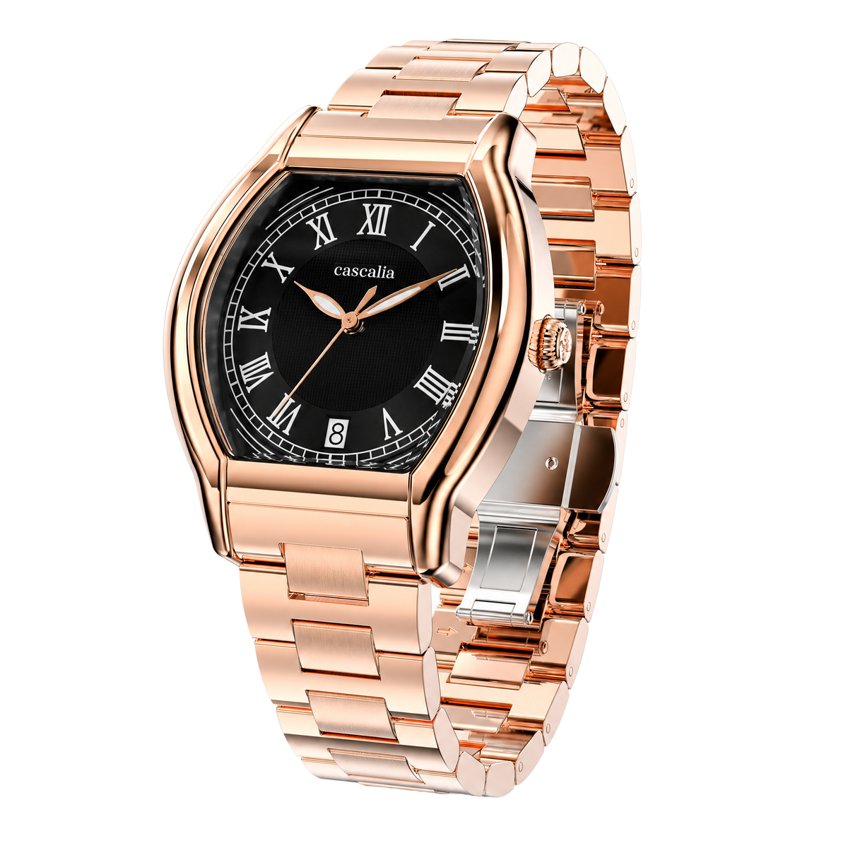 Caratello Rosegold Automatic Black