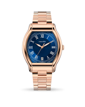 Caratello Rosegold Automatic Blue