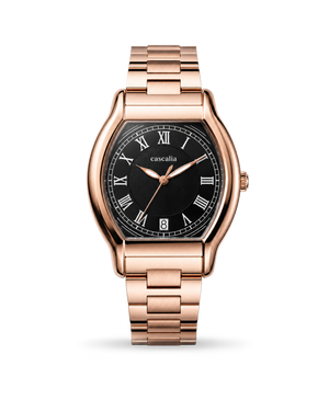 Caratello Rosegold Automatic Black