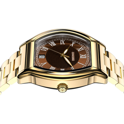 Caratello Gold Automatic Brown