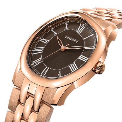 Tero Rosegold Brown