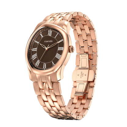 Tero Rosegold Brown