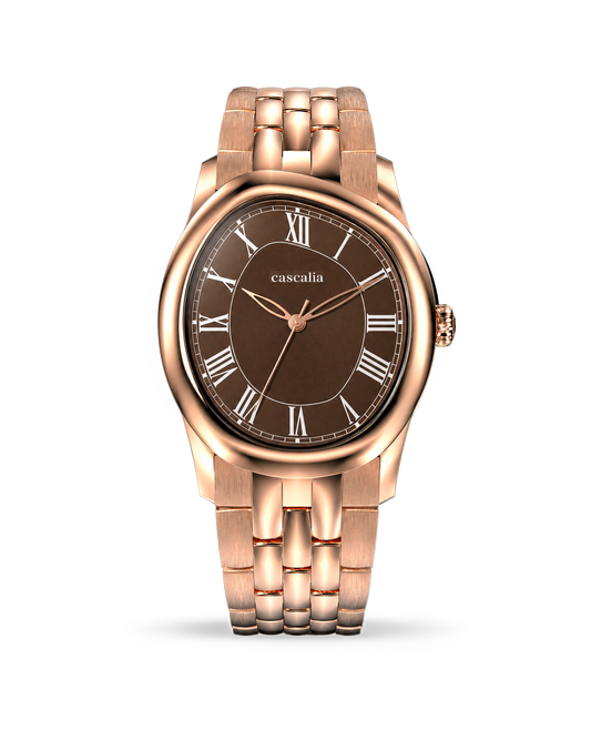 Tero Rosegold Brown