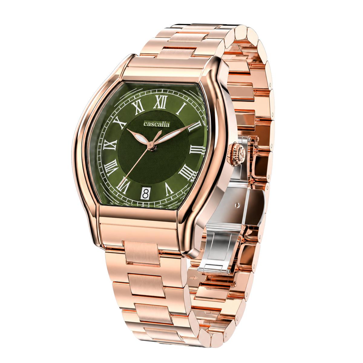 Caratello Rosegold Automatic Green