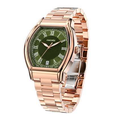 Caratello Rosegold Automatic Green