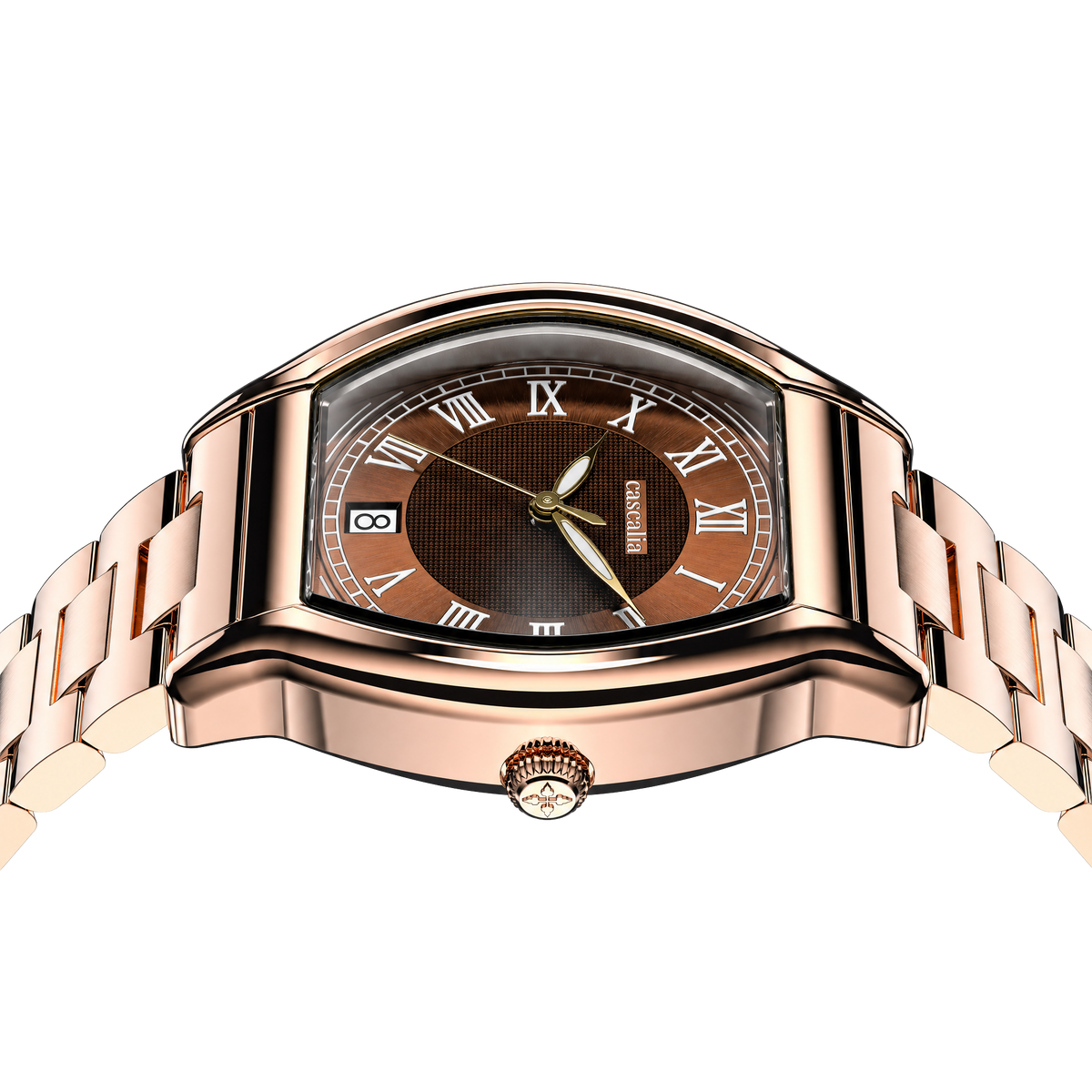 Caratello Rosegold Automatic Brown