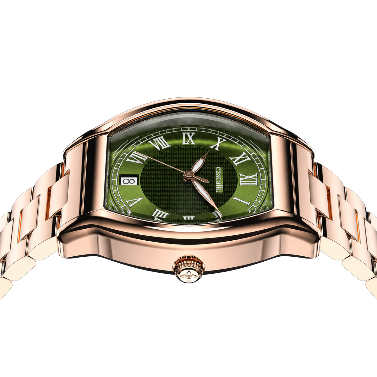 Caratello Rosegold Automatic Green