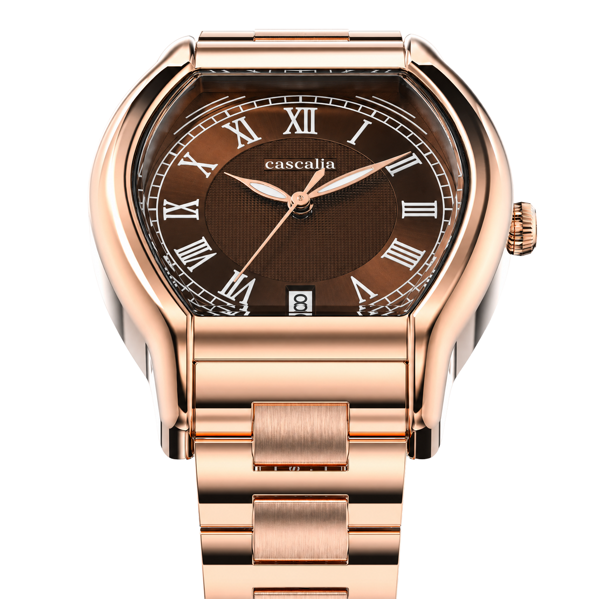 Caratello Rosegold Automatic Brown