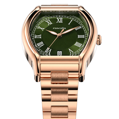 Caratello Rosegold Automatic Green