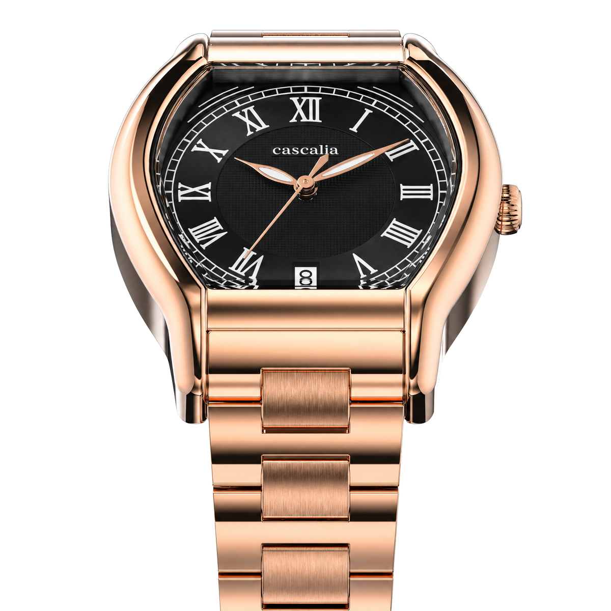 Caratello Rosegold Automatic Black