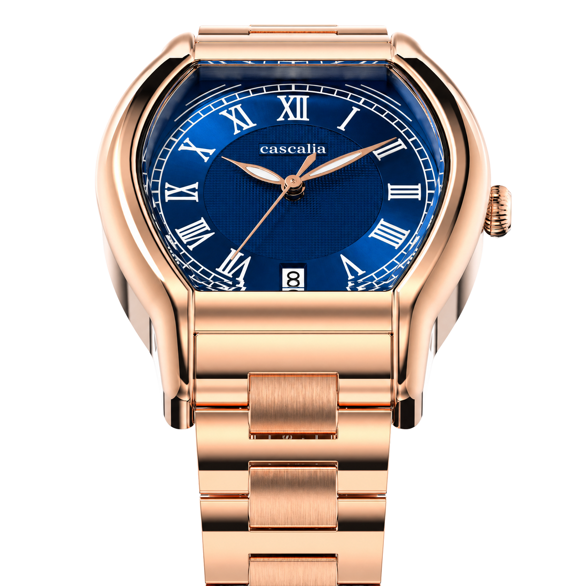 Caratello Rosegold Automatic Blue