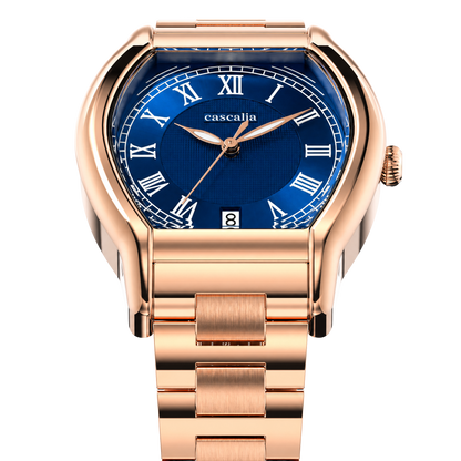 Caratello Rosegold Automatic Blue