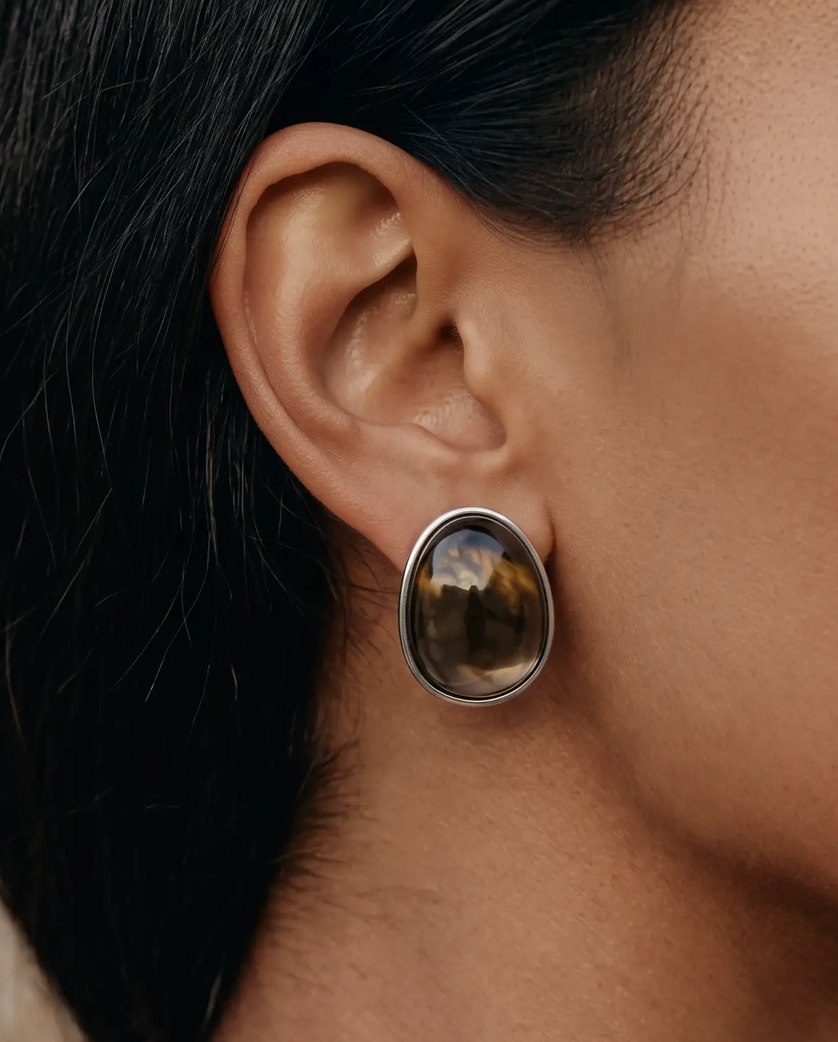 Agata earrings