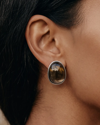 Agata earrings