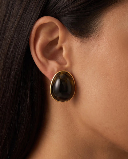 Agata earrings