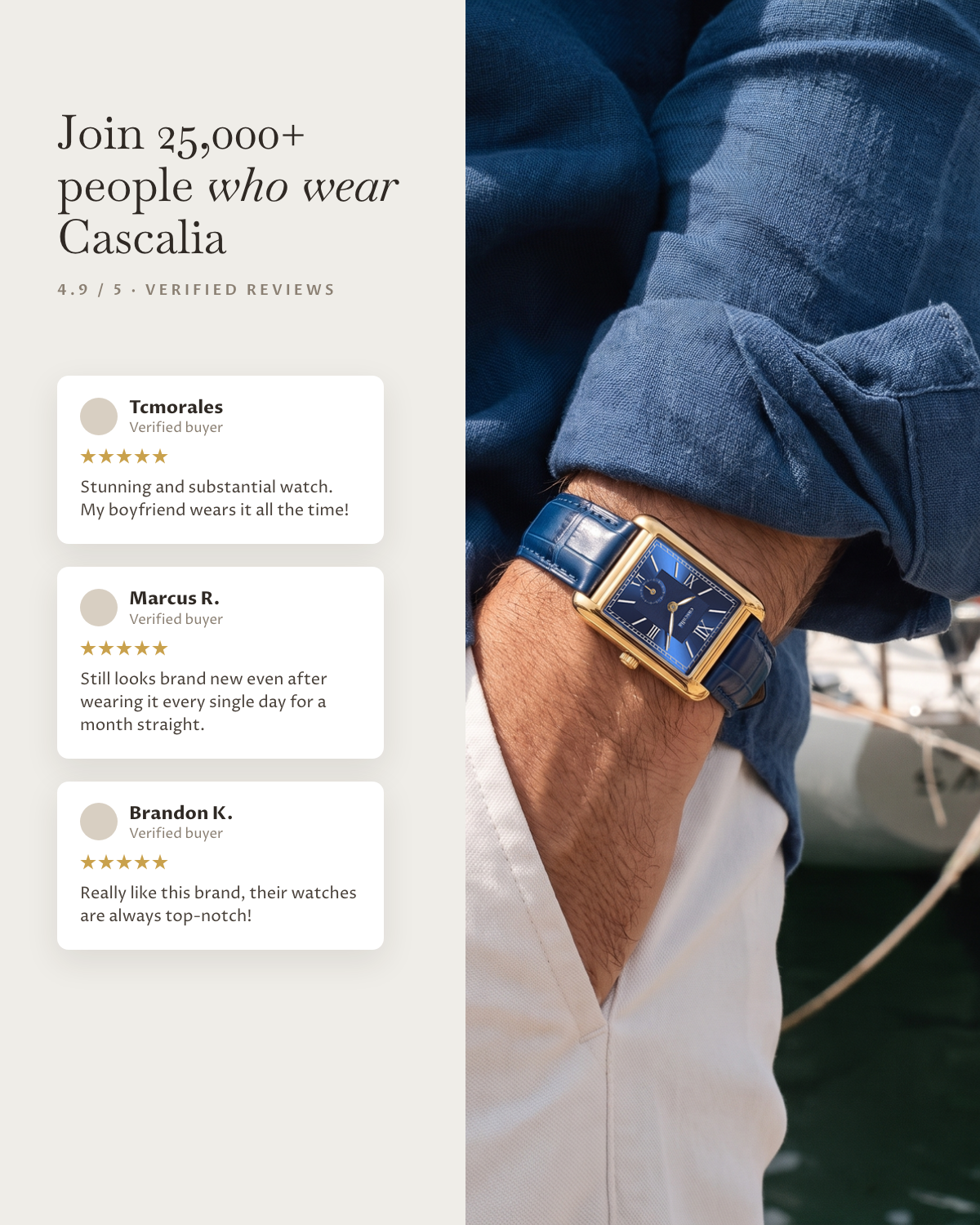 Arco Gold Blue