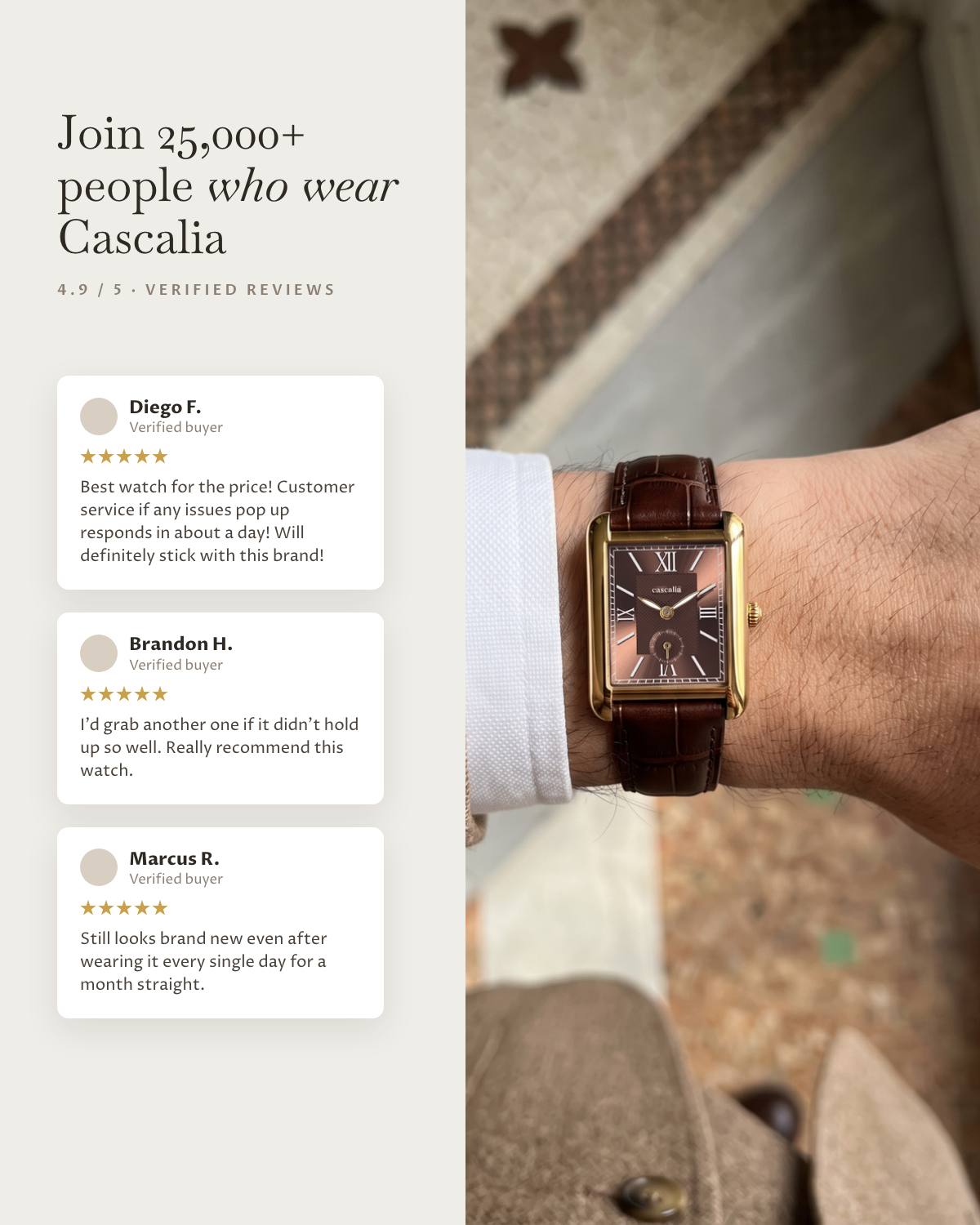 Arco Gold Brown
