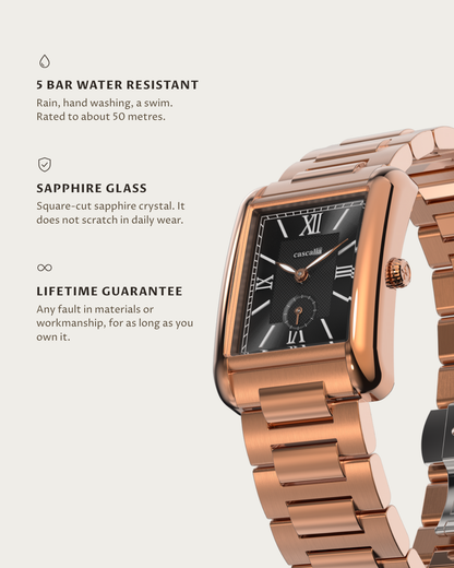 Arco Rosegold Black