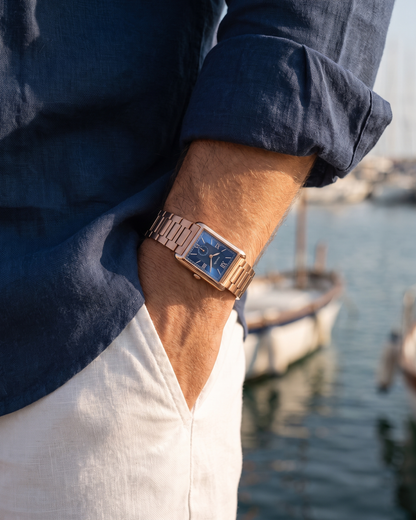 Arco Rosegold Blue