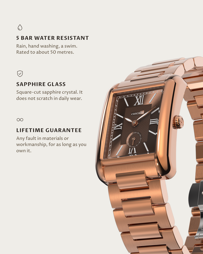 Arco Rosegold Brown