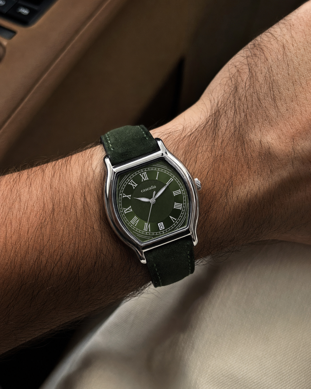 Caratello Steel Automatic Green