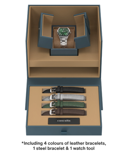 Caratello Steel Automatic Green
