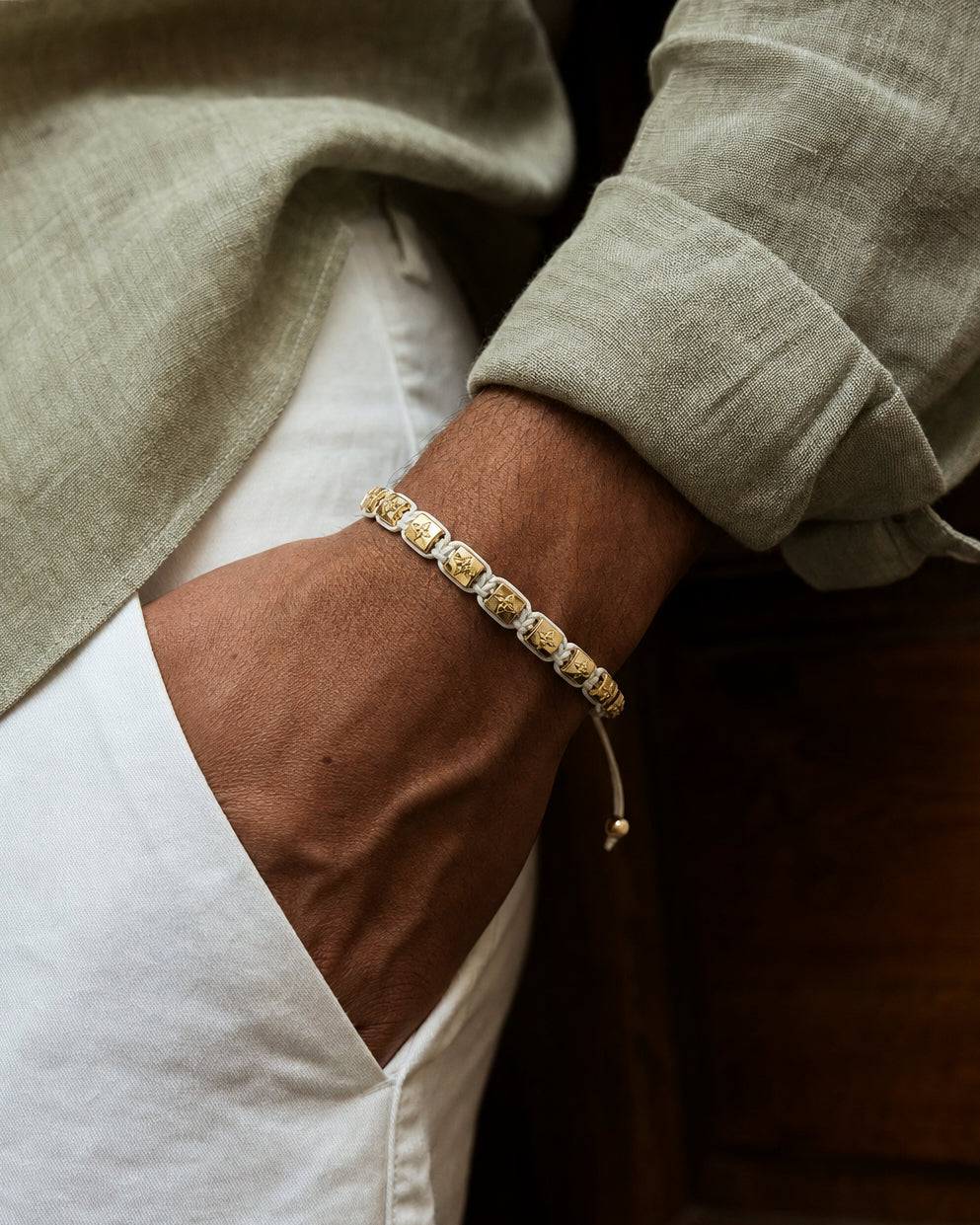 Cavo bracelet beige