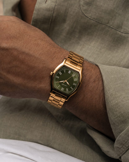 Caratello Rosegold Automatic Green