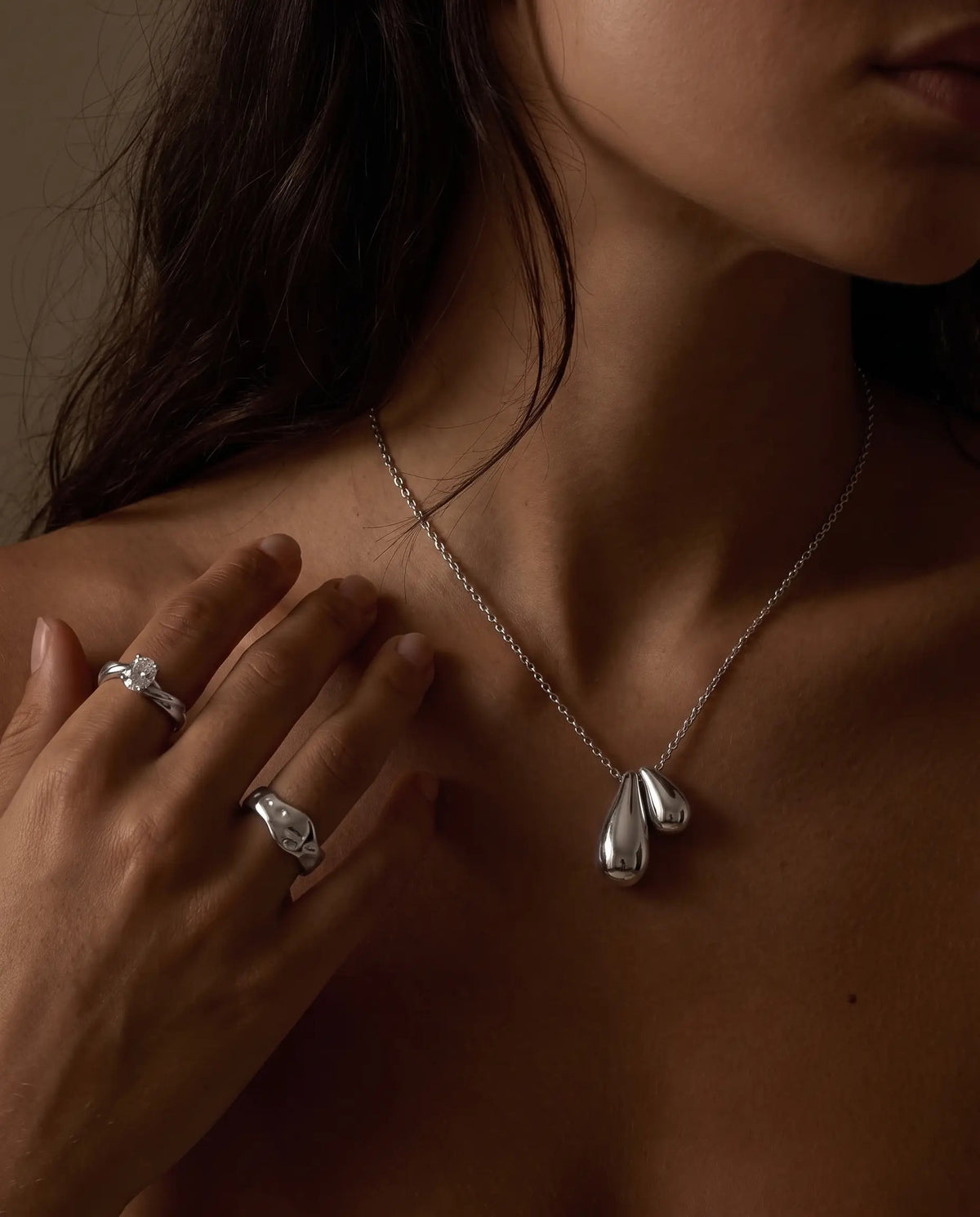 Fedora necklace