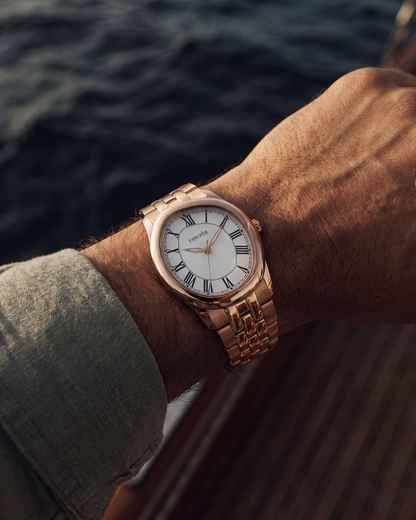 Tero Rosegold White
