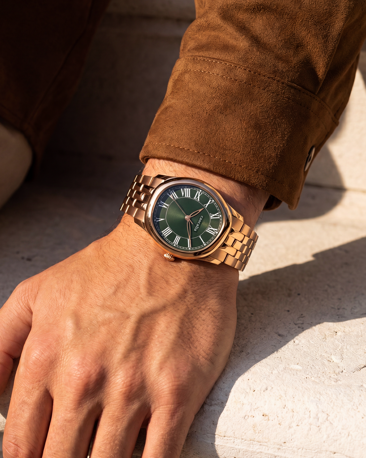 Tero Rosegold Green