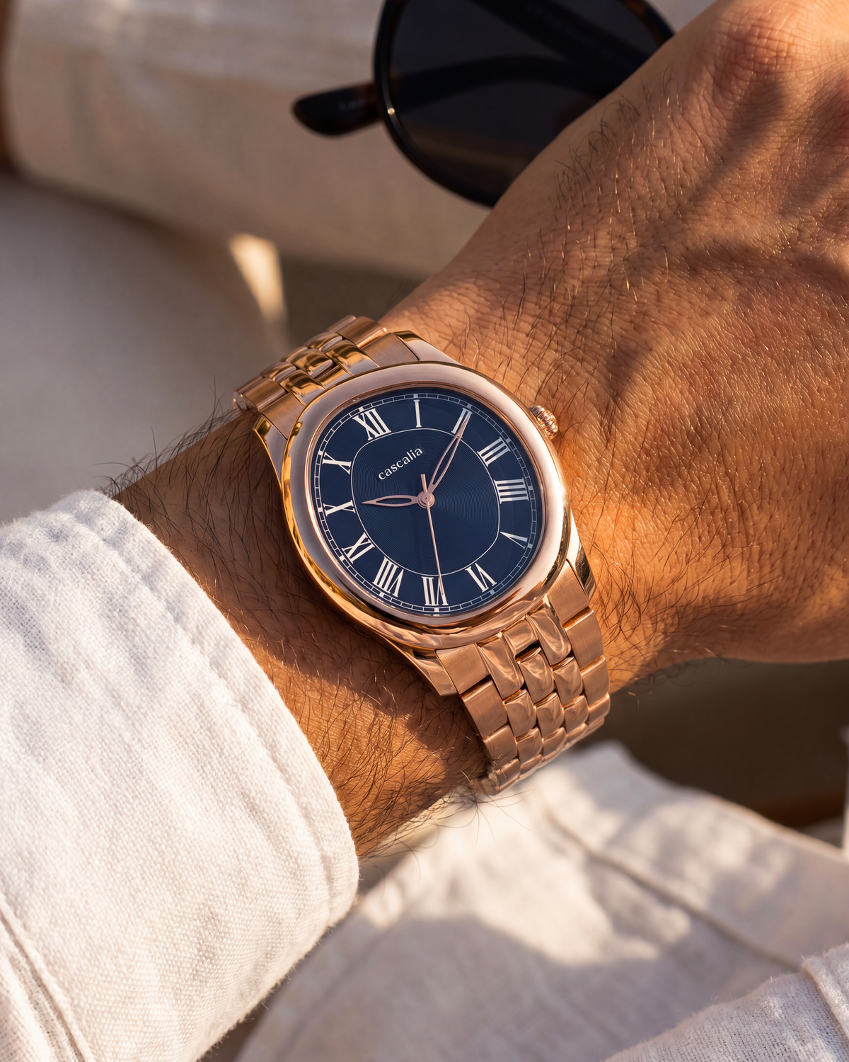 Tero Rosegold Blue