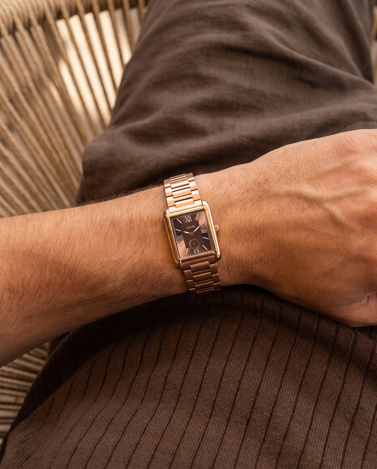 Arco Rosegold Brown