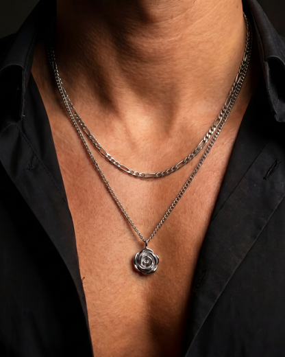 Rose necklace